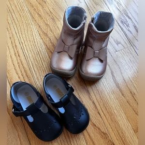 2 pair L’amour children’s shoes toddler size 5